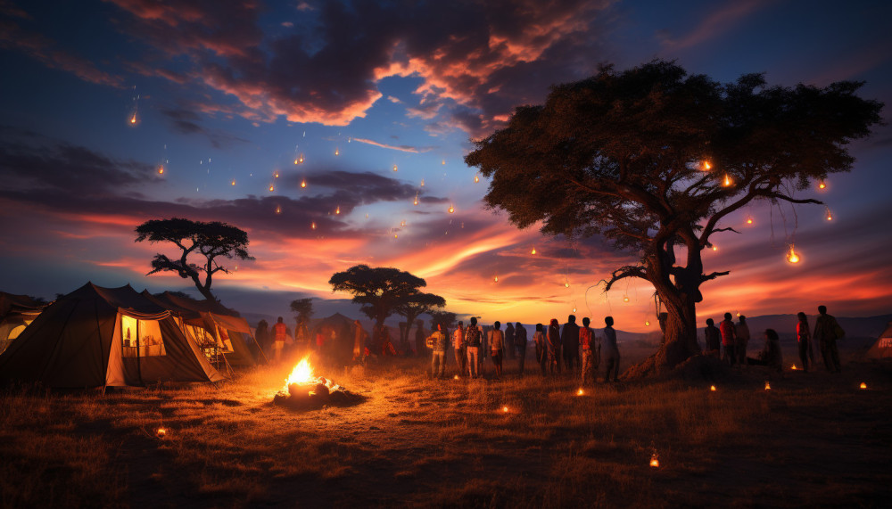 Esplora l'affascinante vita notturna degli animali del Serengeti